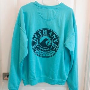 NWOT BETHANY BEACH SURF SHOP CREWNECK